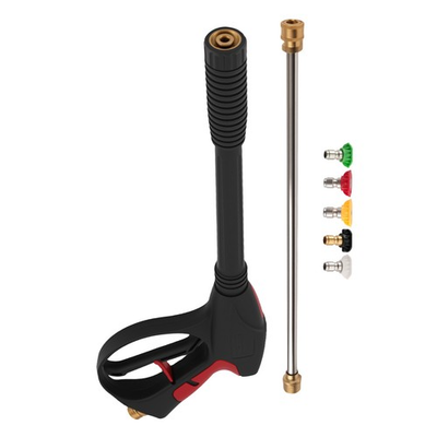 #ad Heavy Duty M22 Pressure Gun 4000PSI with Extension Lance amp; 5 Spray Nozzles $28.00