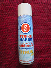 Strike Maker Citrus Schuh-Desinfektionsmittel 99% Ethyl Alcohol