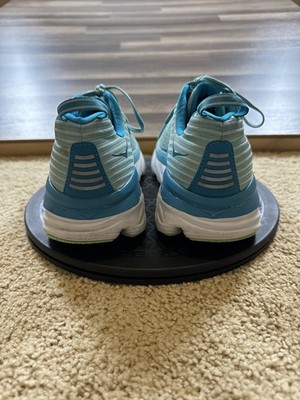 Hoka One One bondi Lite Grey Lime Blue‎ Maximalist Running Shoes Sneakers Sz 6 Hoka One One HOKA Bondi 6 Lead for sale | eBay main image 3