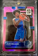 2022-23 Panini Donruss Optic - Rated Rookie Jalen Williams #235 Pink Hyper Prizm