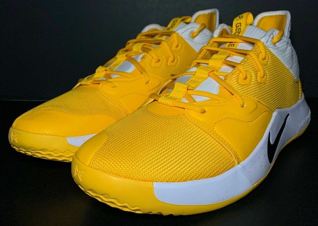 nike pg 13 mens gold