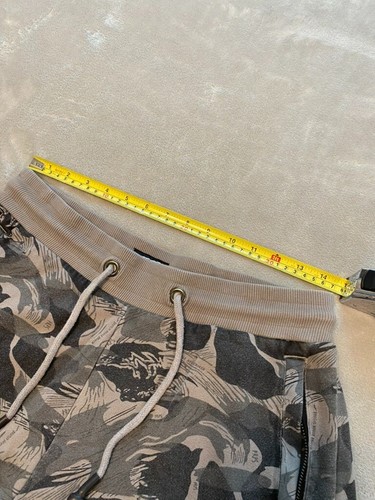 Prps Sweat Shorts Mens Medium Camo Print 9" Inseam Drawstrings Casual Cotton Y2K - Picture 8 of 13