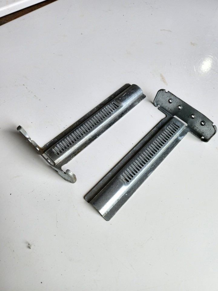 Vintage Miele Dishwasher Kick Plate Brackets Pair MX8 eBay