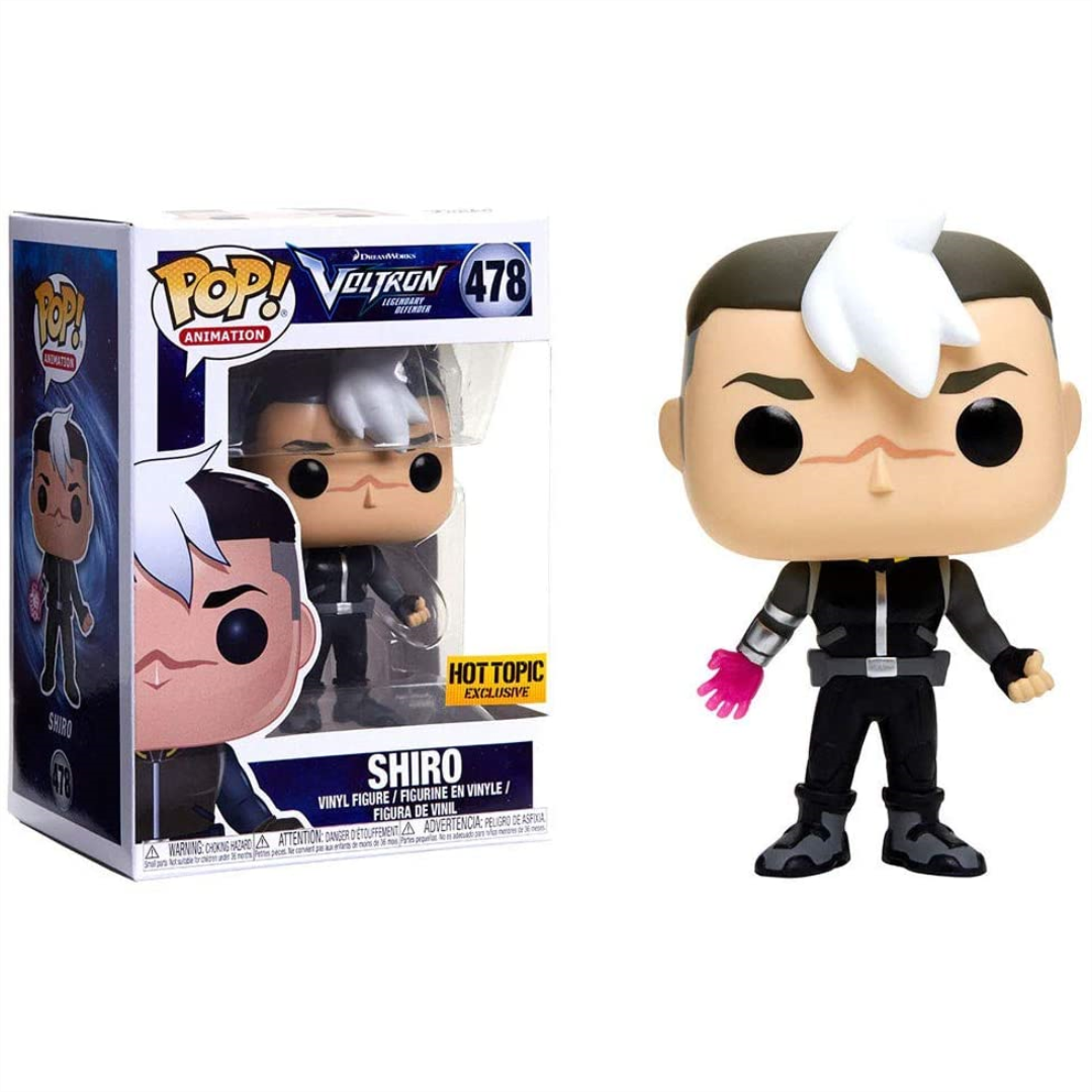 Funko POP 478 Vinyl Voltron Shiro & Normal Clothes Vinyl Action