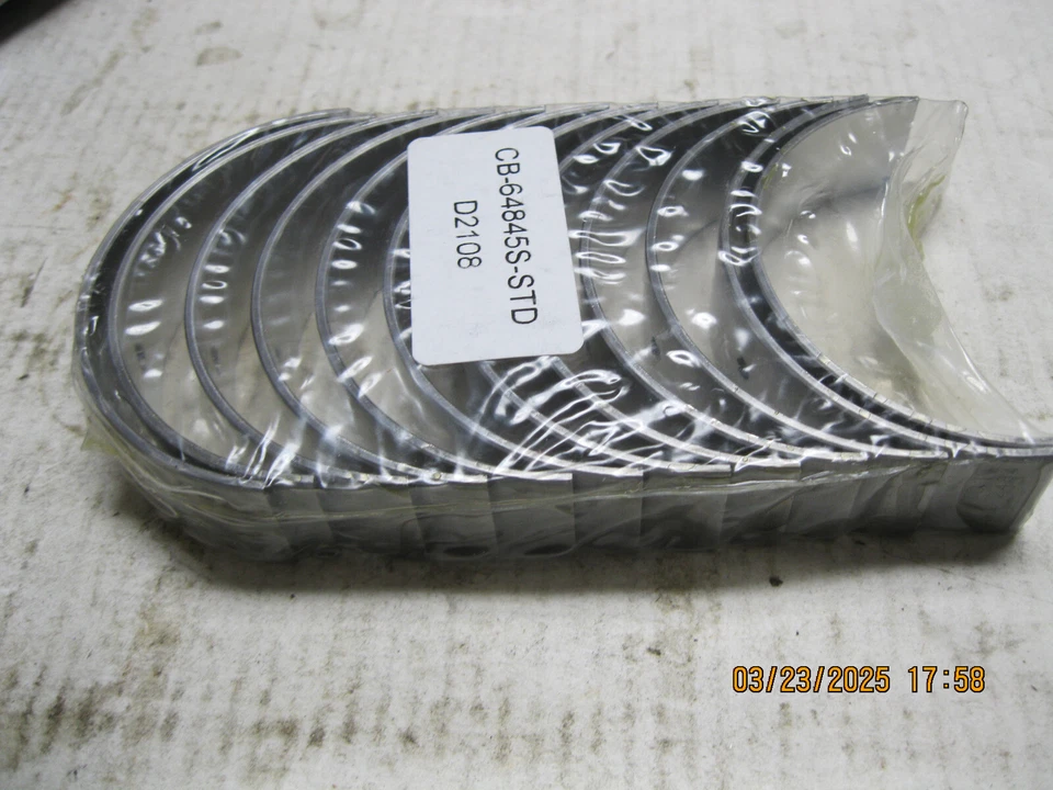 Engine Connecting Rod Bearing Set-VIN: G, SOHC, 24 Valves DNJ RB143 Foto 3 de 4