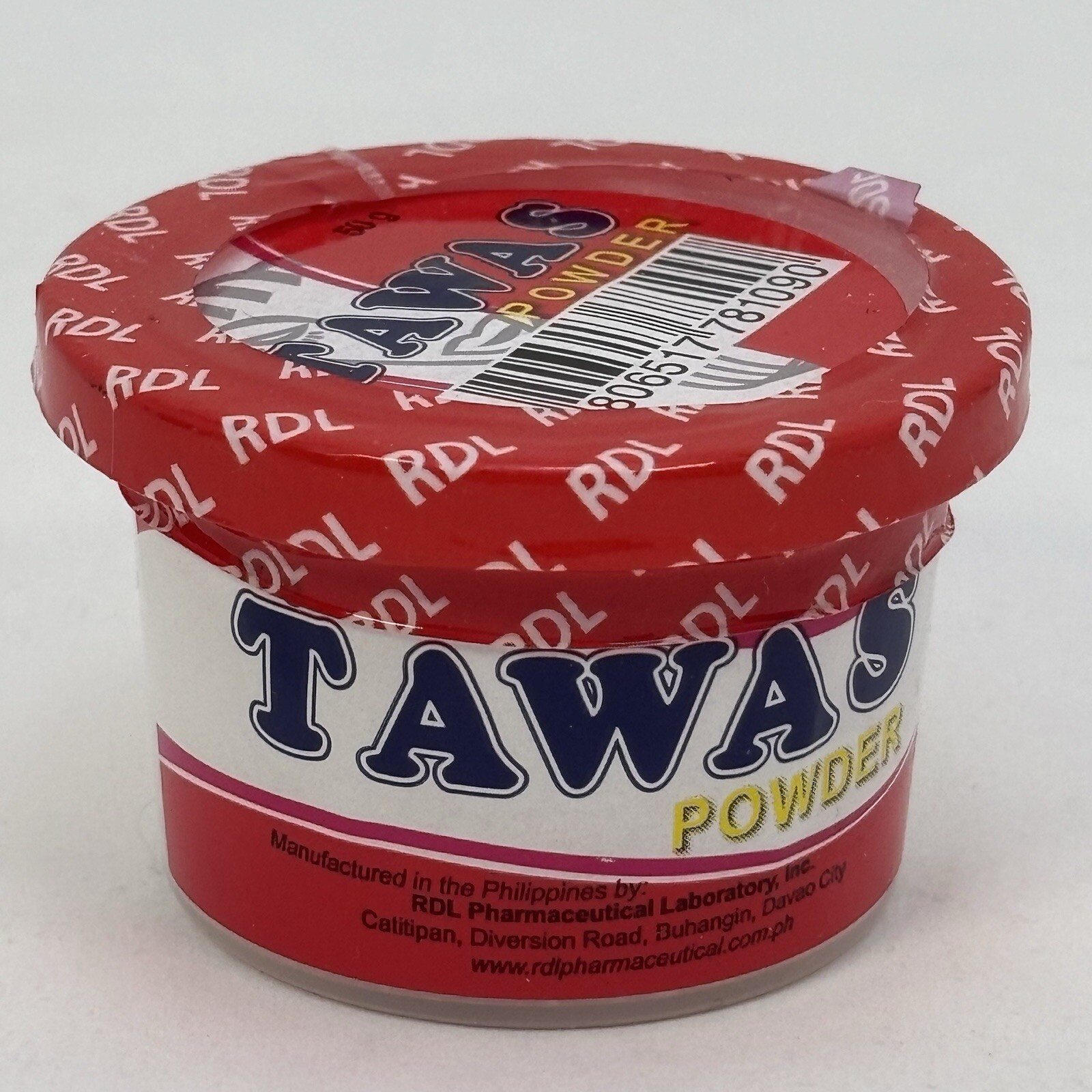 1x Snow White Tawas Powder Anti-perspirant Underarm Body Foot Deodorant 50g