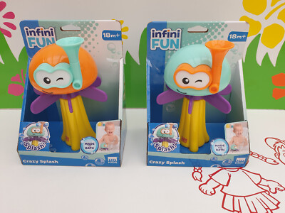infini Fun Badespielzeug Spritztier Badetier crazy splash