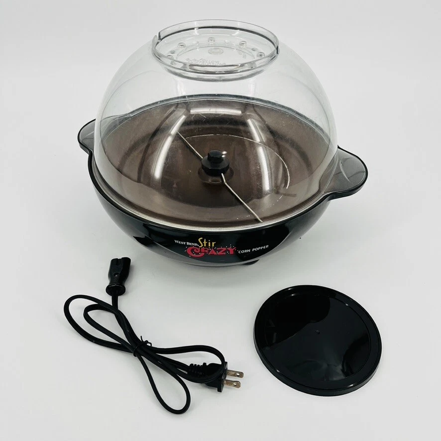 Popper palomitas West Bend Stir Crazy Deluxe 6 cuartos # 82306 Foto 3 de 4