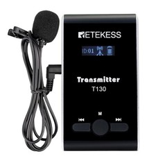 Retekess T130 Wireless Tour Guide System Assisted Listening Audio Transmitter US