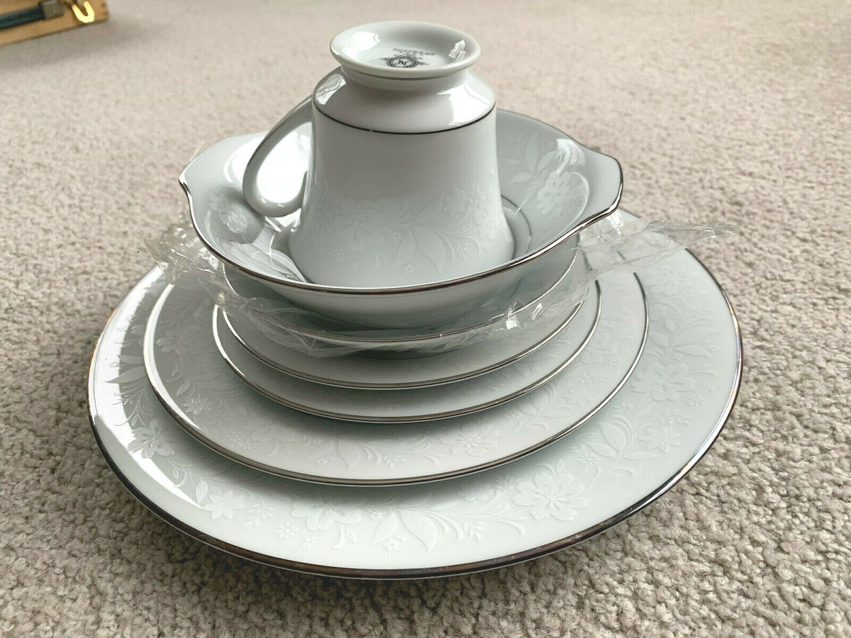 Noritake RANIER 6909 one COMPLETE place setting 7 PIECES plates