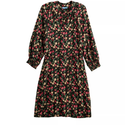 NEW DRAPER JAMES RSVP Elbow Sleeve Dress