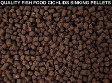Best Quality fish food Cichlids sinking pellets Protein rich food 47 protein