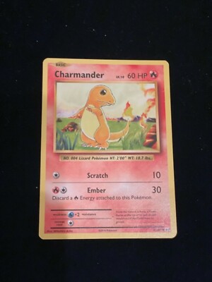 Charmander 60 HP pokemon card | eBay