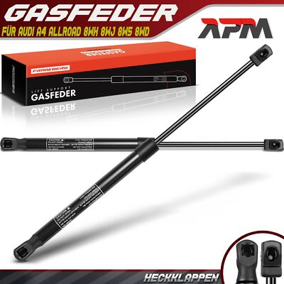 2x Gasfeder Heckklappe Dämpfer 495mm 500N für Audi A4 Allroad 8WH 8WJ 8W5 8WD