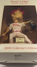 2009 Collector's Edition Phillies Brad Lidge Bobble Head Figurine Chrysler/Jeep 
