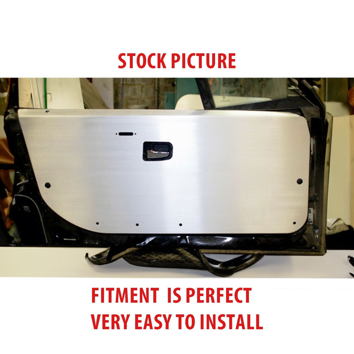 BMW E36 Coupe M3 325is 318is Aluminum Door Panels Skins Race Track
