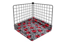 Guinea Pig And Small Animal Fleece Corner Liner, Bed