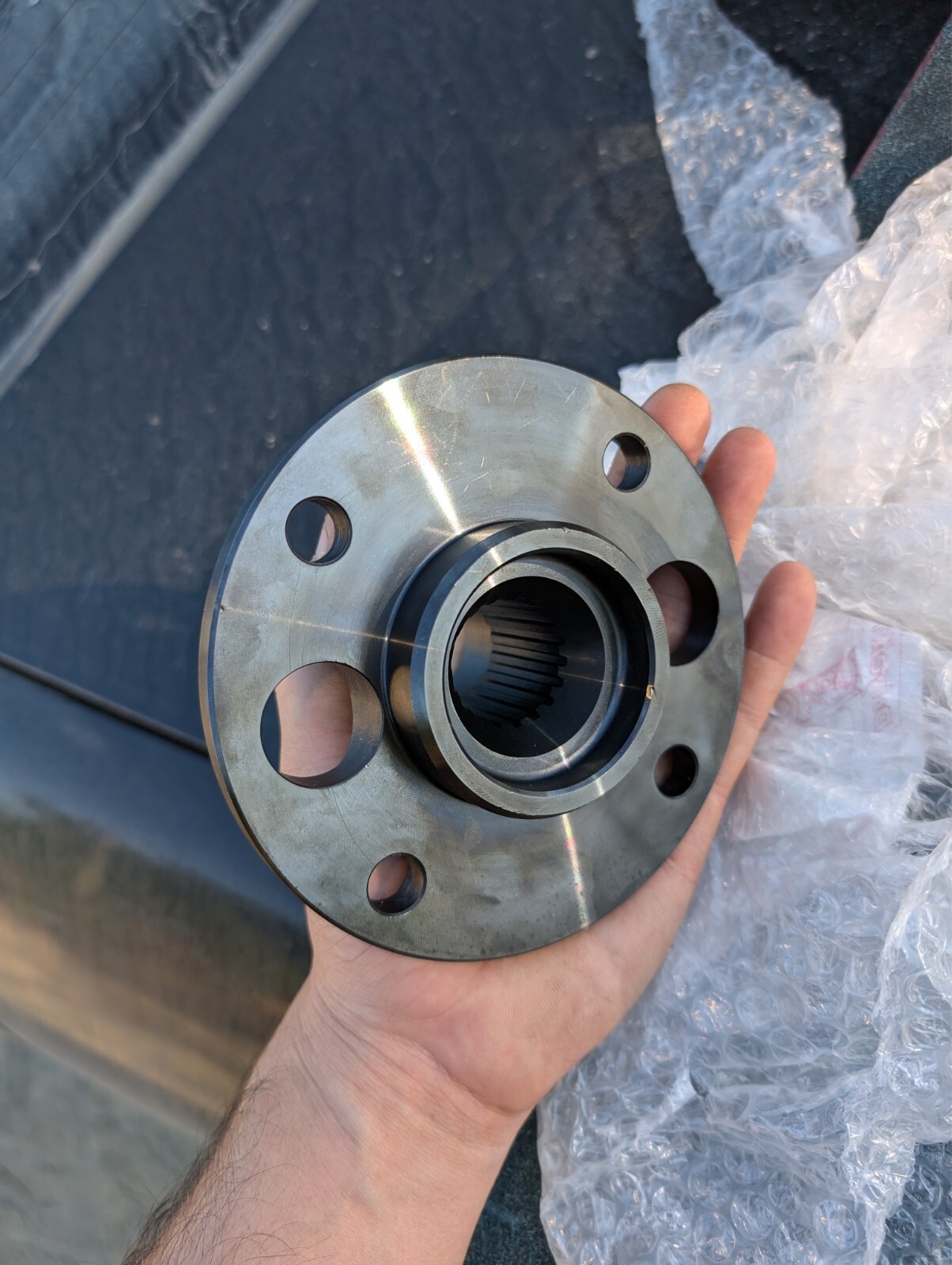 Ford/Lotus Cortina MK1 axle flange/halfshaft flange for English axle