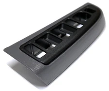 New LH Front DK Gray Power Window Switch Bezel For 03-06 Silverado Suburban Etc