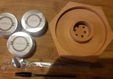 Cocktail Smoker Kit with Wood Chips for Whiskey,Cheese and Flavor Drink Smoker A