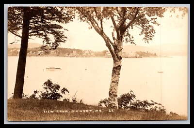 RPPC  Maine  View From The Waters Edge Manset, ME 