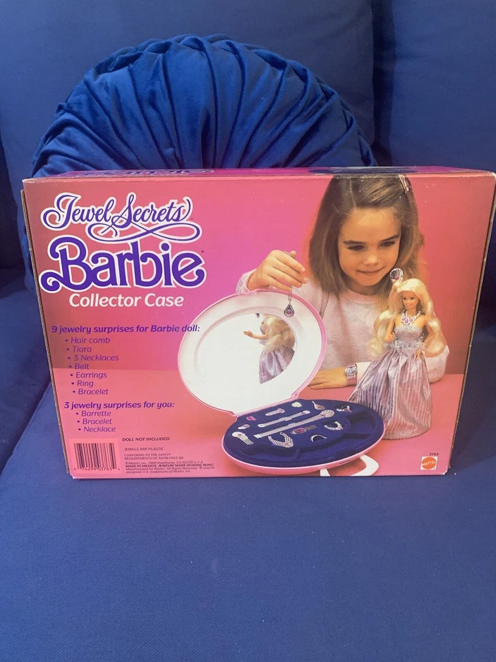Estuche de coleccionista Barbie Jewel Secrets 1986 Mattel vintage #3763 sellado Foto 3 de 4