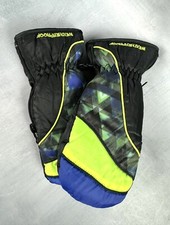 Waterproof Boys Winter Mittens Insulated Ski Gloves Youth One Size 0160