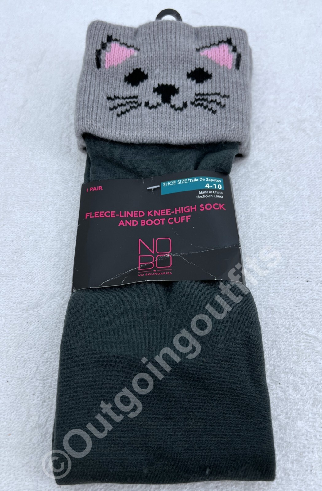 SAOLA NUOVO No Boundaries 1 paio di calzini e stivali solitari al ginocchio da donna taglia 4 10