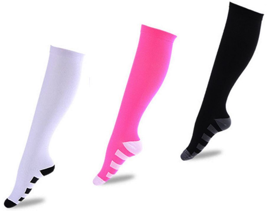 Graduated Compression Socks Sports Running Circulation Flight Travel Nurses SX11