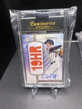 2024 Topps Luminaries Home Run Kings Autograph Alex Bregman #/25 Astros All Star