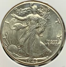 1942 -P 50C Walking Liberty Half Dollar BU -SN564