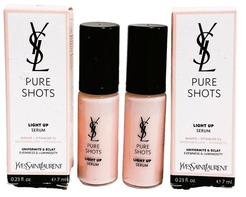 YSL Yves Saint Laurent PURE SHOTS Night Reboot Serum 0.23 oz NIB