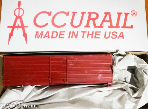 Kit de plástico Accurail HO #3990 sin decorar (40' lado acanalado boxcar) | Zustand: New