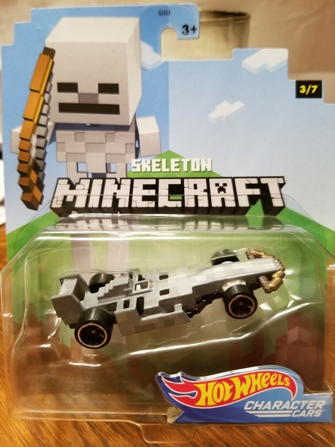minecraft hot wheels character cars