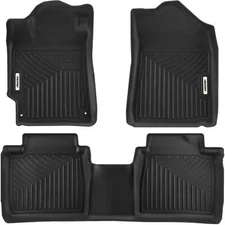 OEDRO Floor Mats Liners for 2011-2007 Toyota Camry TPE All Weather Anti-Slip