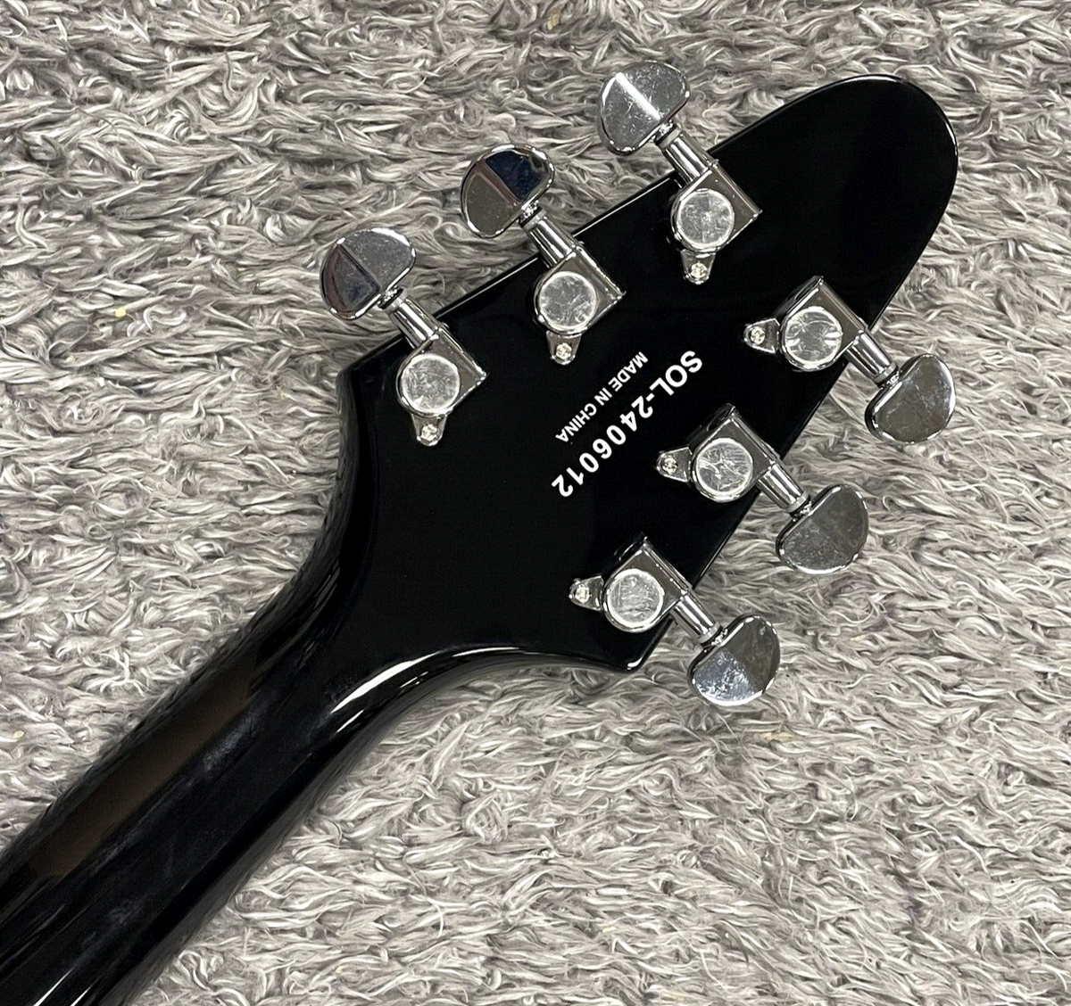 SCHECTER Japan Oliental Line OL-FV Black Flying V Type SCHECTER Japan Oliental Line OL-FV Black Flying V Type