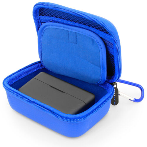CM Wireless Microphone Case Fits DJI Mic 2 - Lavalier Mic Case Only, Blue - Afbeelding 1 van 13
