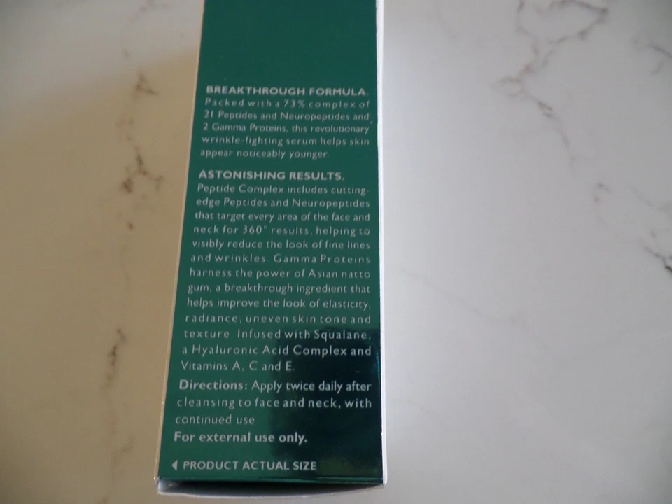 NIB Latest PETER THOMAS ROTH Peptide 21 wrinkle resist serum 1 oz, made USA - Image 4 of 4