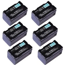 (Paquete de 6) Batería BDC70 7.2V 5240mAh para Estación Total Sokkia y GPS