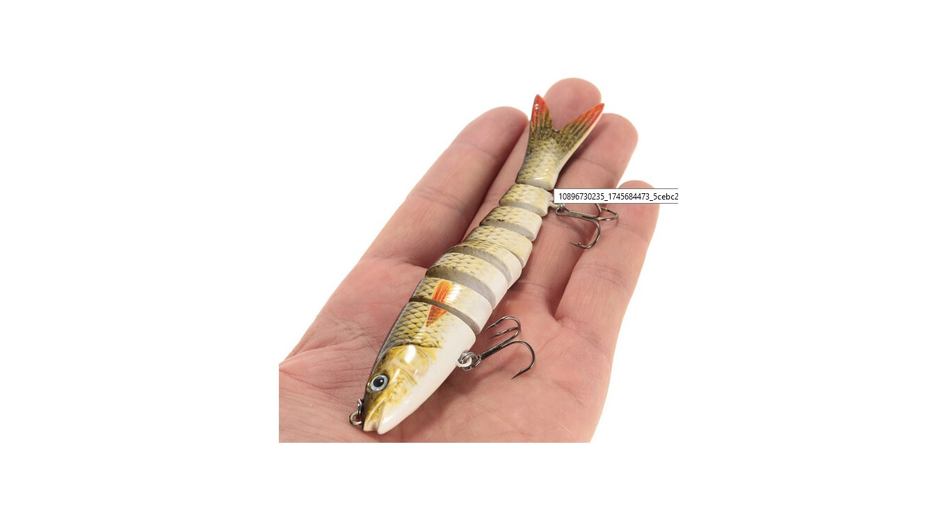 5 x 2 SWIMBAIT BAIT for SPINNING TROUT PIKE BASS PERCH LAKE SEA - 19gr -14cm - Image 4