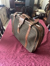 Mark Cross Vintage Luggage  Made In Italy Damage Within Photos