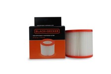Black+Decker Filtro Cartuccia ad Alta Efficienza per Aspiratori Solidi e Liquidi