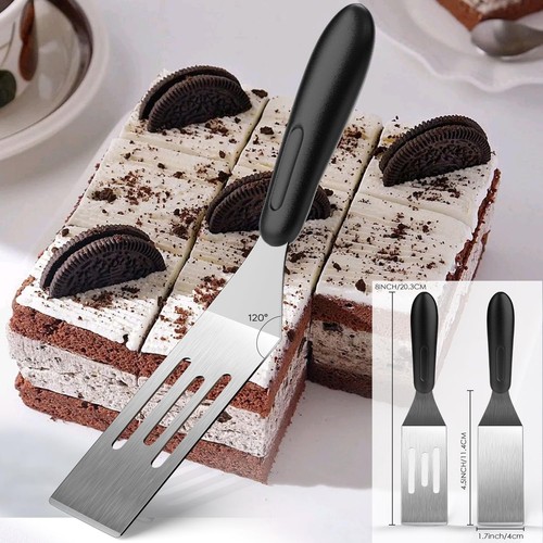 3 Piece Spatula Metal Stainless Steel Small Pieces Spatulas For Kitchen Use Mini - Bild 4 von 7