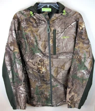 Habit Full Zip Hooded Realtree Camo Hunting Scent Factor Jacket Men's Size XL