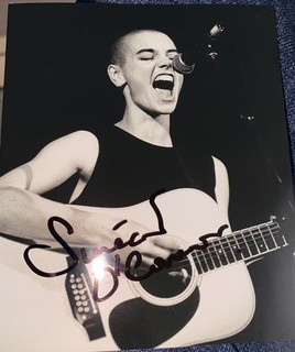 Sinead O’Connor Hand Signed Autograph Photo