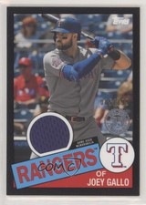 2020 Topps 1985 Baseball Relics Series 2 Black 5/199 Joey Gallo #85TR-JG uk2