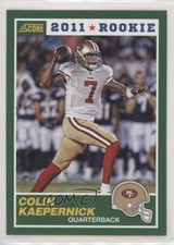 2014 Score Iconic Rookie Card Variations Colin Kaepernick #4 1u9. rookie card picture