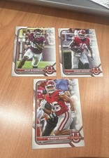 2021-22 Bowman U 1st lot - Kennedy Brooks Jaylen Wydermeyer Kearis Jackson (RC)