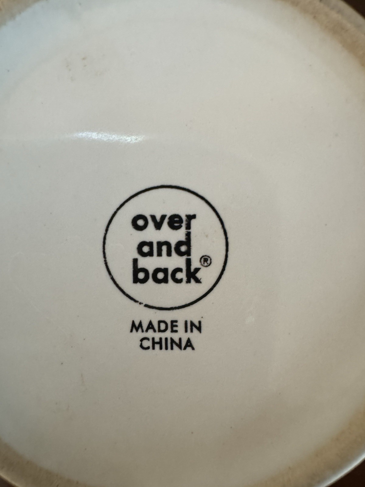 Set of 2 Over And Back White Farmhouse Mugs overandback