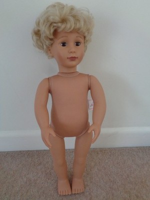 our generation doll ready to dress 18 inch boy short hair og doll please read